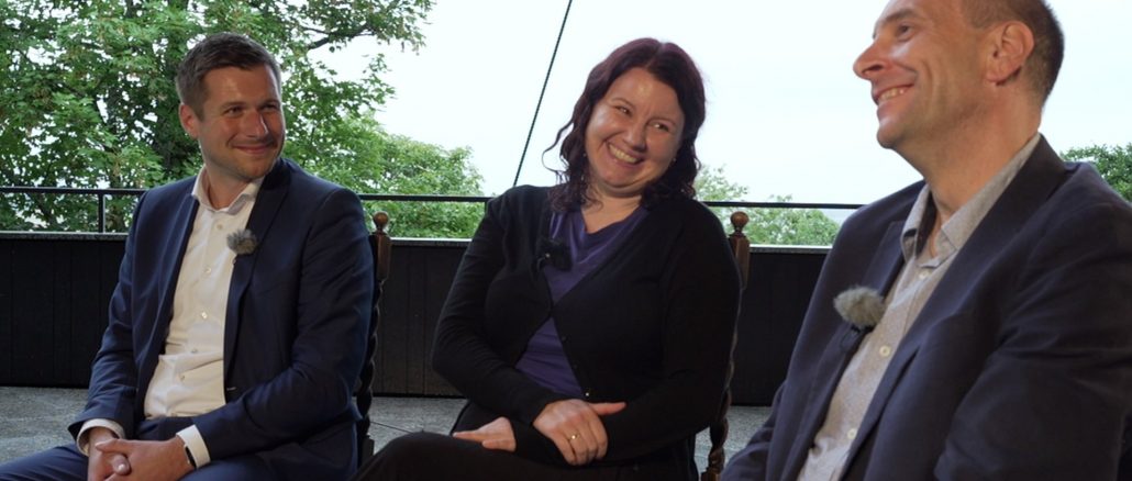 Nicolas Lahovnik, Eva Beck und Matthias Fischer