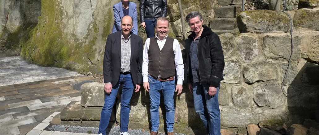 Die Schöpfer des Freilichttheaterdreiecks auf der Naturbühne Trebgast