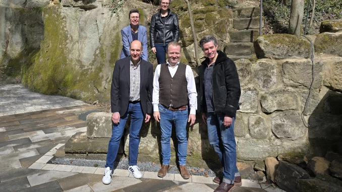 Die Schöpfer des Freilichttheaterdreiecks auf der Naturbühne Trebgast